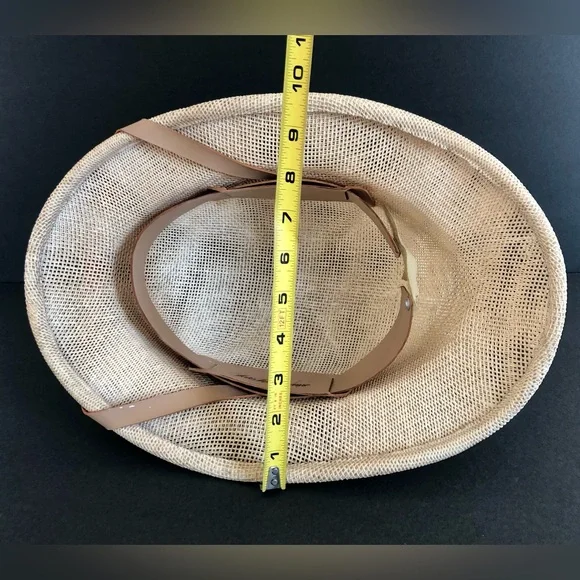 Safari hat pith helmet VTG 80s Saks 5th Avenue Structured  display picture 3